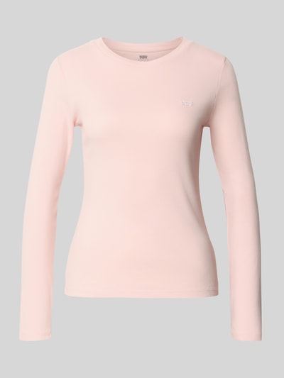 Levi's® Bluzka z długim rękawem z dekoltem okrągłym Brudnoróżowy 2