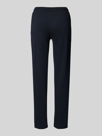 Produktfoto, Sweatpants mit elastischem Bund von Marc O’Polo aus reiner Baumwolle im unifarbenen Design, lockere Passform, Rückenansicht