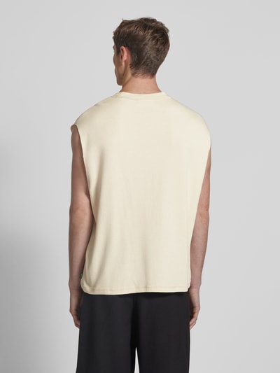 REVIEW Tanktop mit Strukturmuster Ecru 5