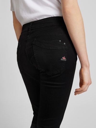 Buena Vista Slim fit jeans met knoopsluiting, model 'Malibu' Zwart - 3