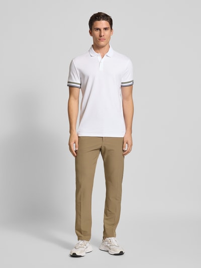 BOSS Green Slim Fit Hose mit Kordelzug Modell 'T_COMMUTER' Khaki 1