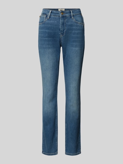 MAC Slim Fit Jeans im 5-Pocket-Design Modell 'California' Blau 2