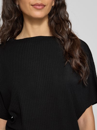 Tom Tailor Denim Loose Fit T-Shirt mit Fledermausärmeln Black 3