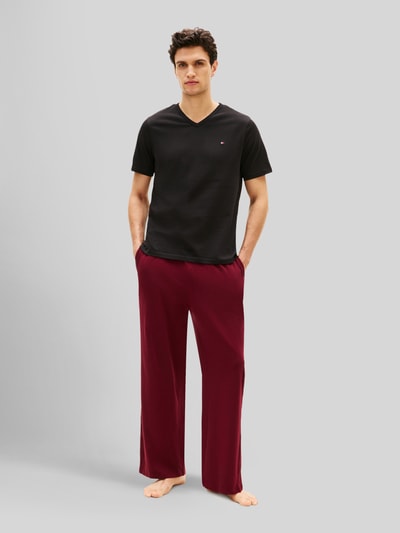 Tommy Hilfiger Regular Fit T-Shirt aus Baumwoll-Mix im 3er-Pack Black 1