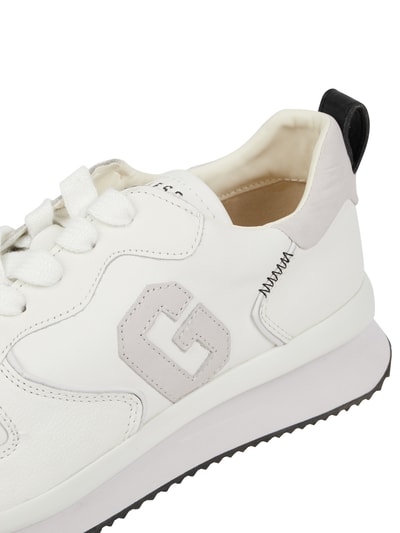 Guess Sneaker aus Leder  Weiss 2