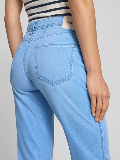 Brax Flared jeans met steekzakken, model 'MARY' Lichtblauw - 3
