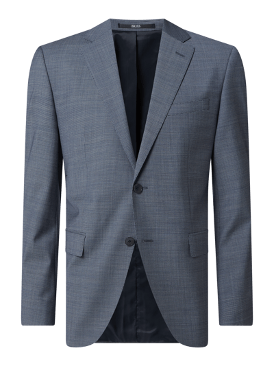 BOSS Regular Fit 2-Knopf-Sakko mit Stretch-Anteil Modell 'Jasper' Hellblau 1