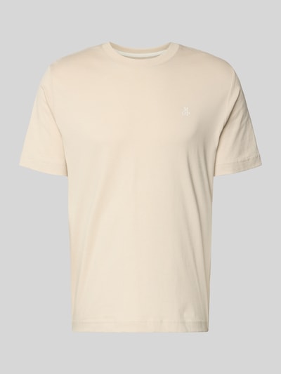 Marc O'Polo Regular Fit T-Shirt aus reiner Baumwolle  Beige 2