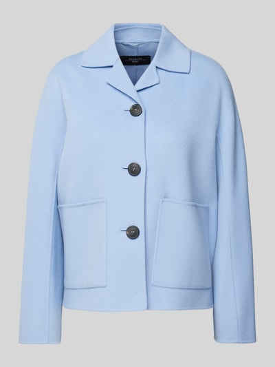 Weekend Max Mara Jacke mit aufgesetzten Taschen Modell 'SALE' Hellblau 2