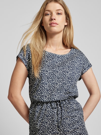 ONLY Minikleid mit Allover-Muster Modell 'MAY' Marine 3