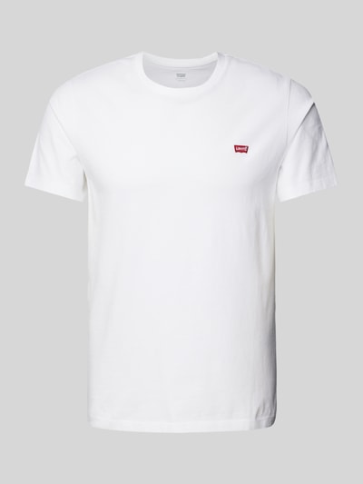 Levi's® T-Shirt mit Label-Stitching Weiss 2