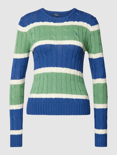 Polo Ralph Lauren Gebreide pullover met kabelpatroon Blauw - 2