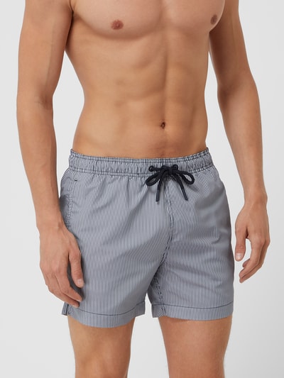 Superdry Badehose mit Reißverschlusstasche Marine 3