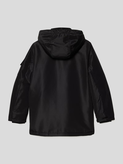 Calvin Klein Jeans Jacke mit abnehmbarer Kapuze Schwarz 3