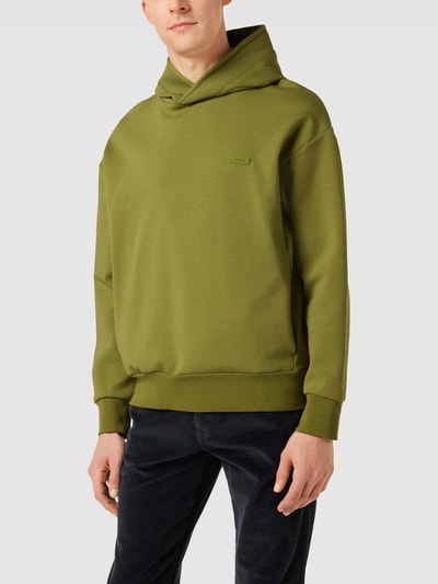 CK Calvin Klein Hoodie mit Label-Details Hellgruen 4