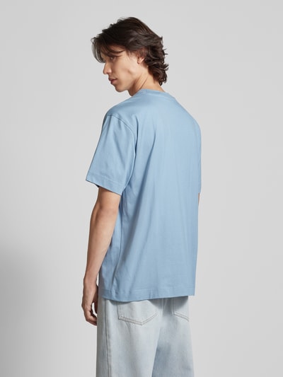 Calvin Klein Jeans T-Shirt mit Rundhalsausschnitt Hellblau 5