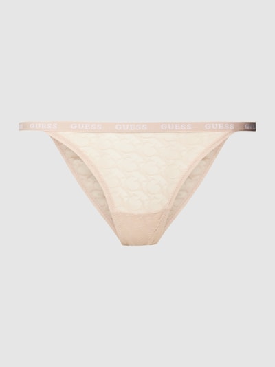 Guess String in semitransparentem Design Modell 'EDYTHA' Beige 1