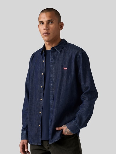 Levi's® Koszula jeansowa z czystej bawełny w kroju regular fit Ciemnoniebieski 1