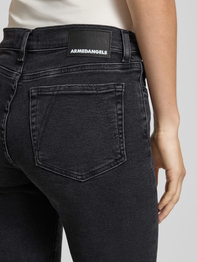 Armedangels Skinny fit jeans van katoenmix, model 'TILLAA' Antraciet - 3