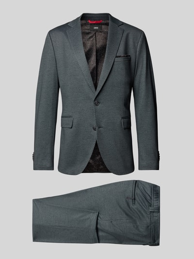 Cinque Slim Fit Anzug mit Viskose-Anteil Modell 'Ciponza' Schilf 2