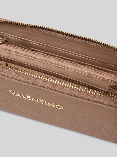 VALENTINO BAGS Portemonnee met labeldetail, model 'BRIXTON' Taupe - 3