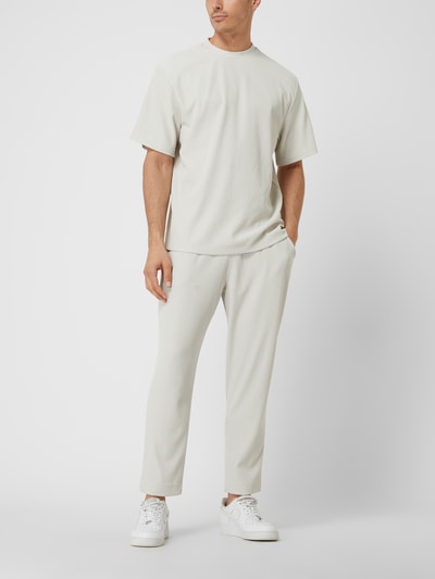 Sean John Easy pants met ribstructuur Lichtgrijs - 1