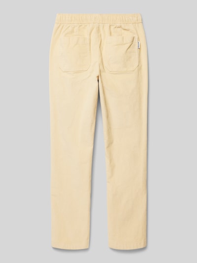 Tommy Hilfiger Teens Corduroy broek met tunnelkoord, model 'CORDUROY' Camel - 3