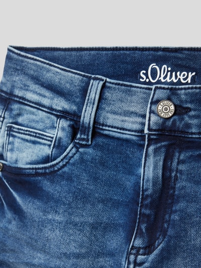 s.Oliver RED LABEL Jeansshorts mit 5-Pocket-Design Blau 2