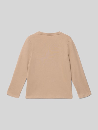 s.Oliver RED LABEL Regular fit shirt met lange mouwen van puur katoen Beige - 3