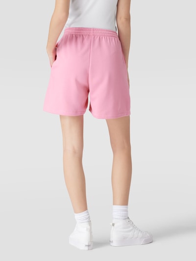 adidas Originals Sweatshorts met labelstitching Felroze - 5