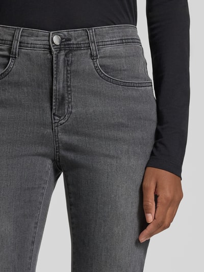Brax Jeansy o kroju straight leg z 5 kieszeniami model ‘MARY’ Ciemnoszary 3