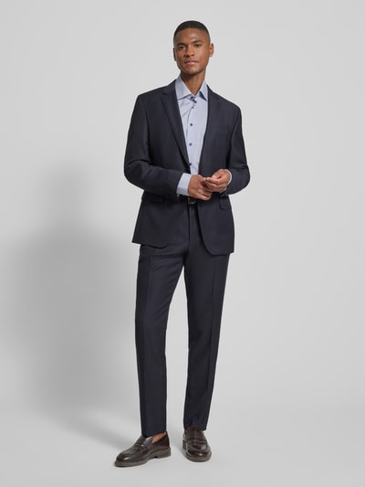 ETERNA Comfort Fit Businesshemd aus Baumwolle mit Kentkragen Bleu 1