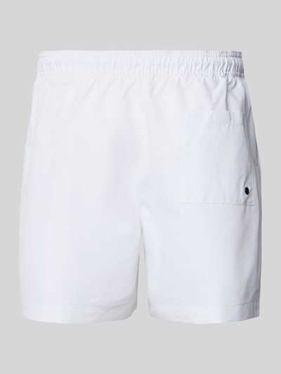 Calvin Klein Underwear Badehose mit Label-Print Weiss 3