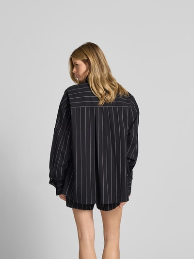 black palms Hemdbluse mit Brusttaschen Black 5