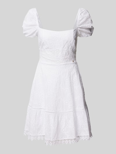 Guess Suknia ślubna z ażurowym wzorem Biały 2