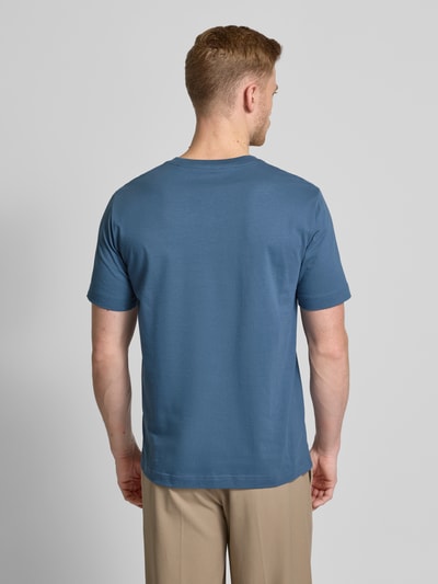 Marc O'Polo Regular Fit T-Shirt aus reiner Baumwolle Blau 5