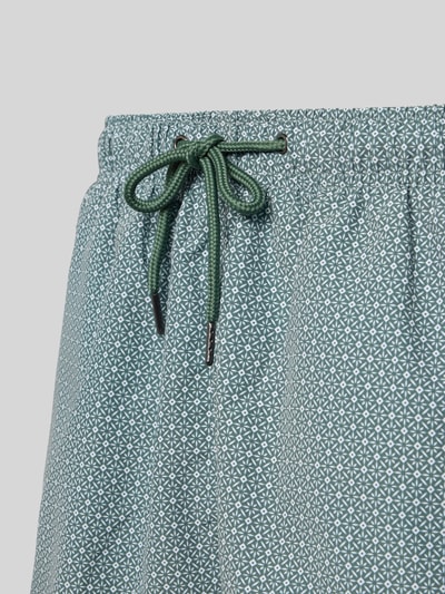 MCNEAL Badehose mit elastischem Bund Dunkelgruen 2