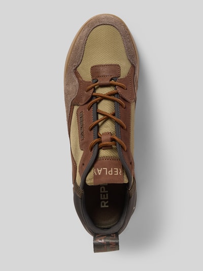 Replay Sneaker mit Label-Details Modell 'FIELD' Camel 3