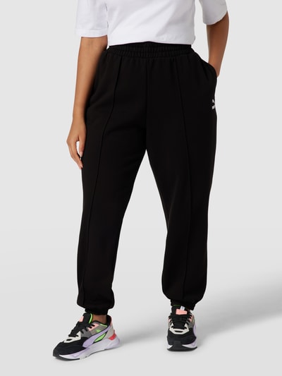 PUMA Performance Plus PLUS SIZE Sweatpants mit Label-Stitching Modell 'Classics' Black 4