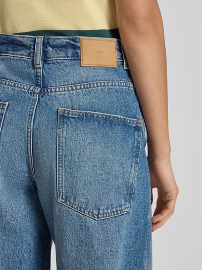 Only Jeansy o kroju barrel fit z czystej bawełny model ‘TAYLOR’ Jeansowy niebieski 3