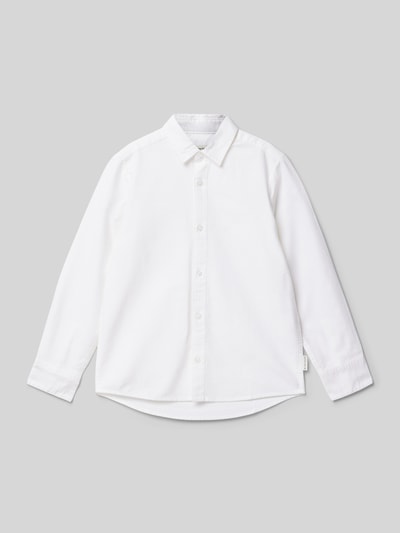 Tom Tailor Regular fit vrijetijdsoverhemd van puur katoen Wit - 1