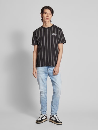 Tommy Jeans Slim tapered fit jeans in 5-pocketmodel, model 'AUSTIN' Lichtblauw - 1