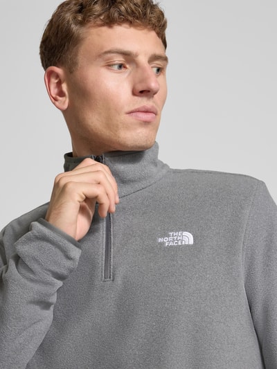 The North Face Bluza z wyhaftowanym logo Jasnoszary 3