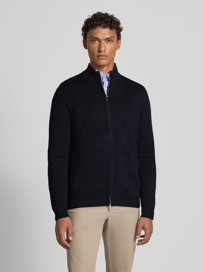 Christian Berg Men Kurtka wełniana ze stójką Granatowy 4