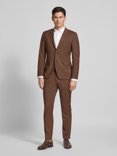 Matinique Slim fit zakelijk overhemd met knoopsluiting, model 'trostol' Wit - 1