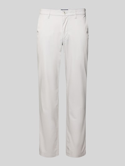 Christian Berg Men Regular Fit Chino mit Eingrifftaschen Hellgrau 2