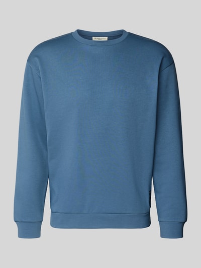 Tom Tailor Denim Regular Fit Sweatshirt aus Baumwoll-Mix Jeansblau 2