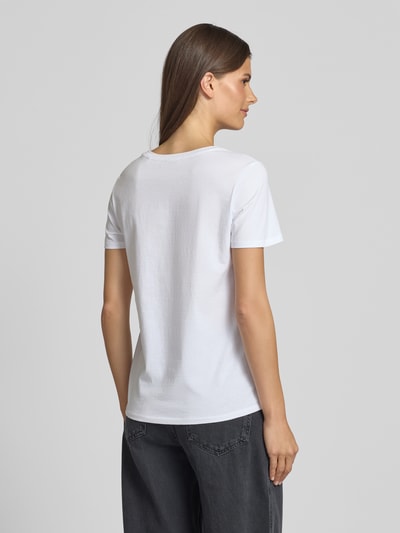 Marc O'Polo T-Shirt mit Rundhalsausschnitt Weiss 5