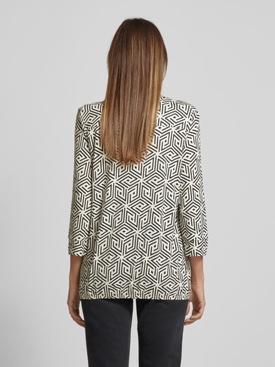 Soyaconcept Blouse met grafisch motief, model 'FELICITY' Zwart - 5