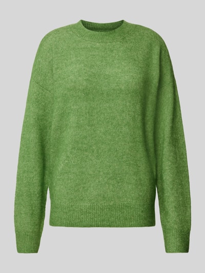 MSCH Copenhagen Strickpullover mit Rundhalsausschnitt Modell 'Festina' Grass 2